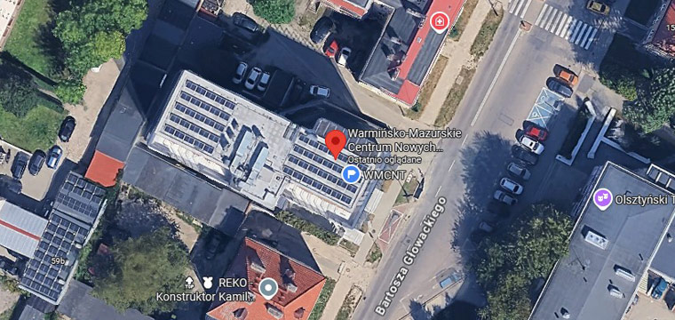 budynek wmcnt na mapie